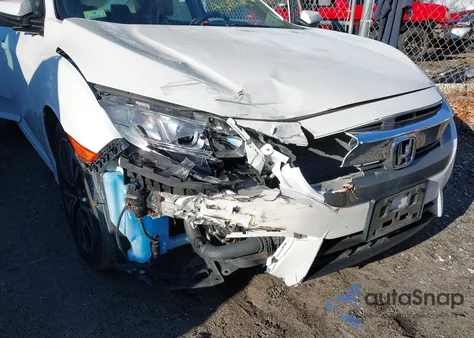 2017 Honda Civic Ex-L from USA, damaged, VIN 2HGFC1F75HH638670